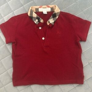 Burberry kids polo shirt